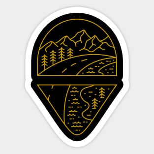 Road to Adventure Sticker